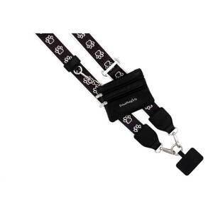 NEW SAVE THE GIRLS women's clip & go phone purse crossbody strap zippered pouch